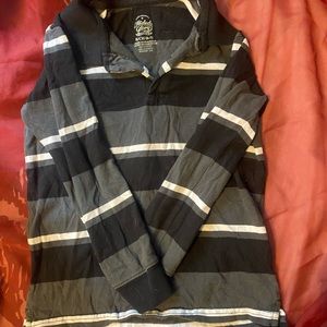 Faded glory long sleeve polo size 6/7